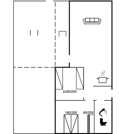 Aike - 1km From The Sea By Interhome Prázdninový dům Pandrup